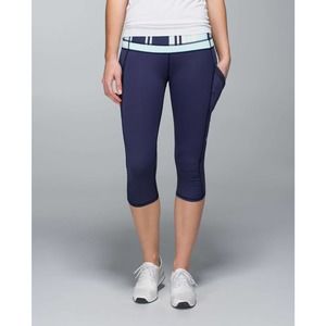 Lululemon leggings cropped Up The Pace - Vintage